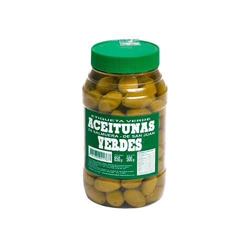 ACEITUNA VERDE - VIDRIO
