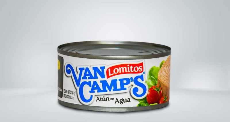ATUN VAN CAMPS -AL AGUA  160G