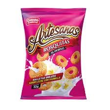 GALLETA ROSQUITA LECHE CON VAINILLA CHICO 32 G